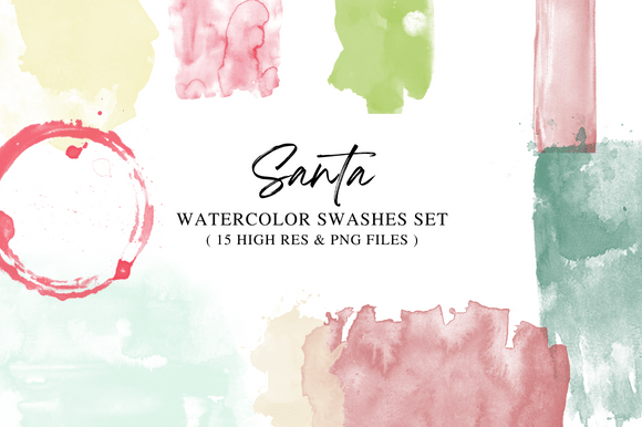 15 Christmas Brush Clipart