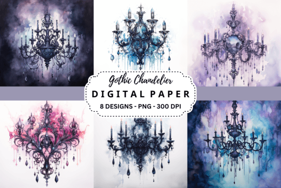 Gothic Chandelier Watercolor Background: A Designer’s Real-World Review