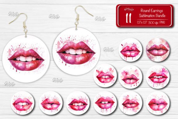 Sublimation Earring Bundle for Crafts & Creative Design Projects