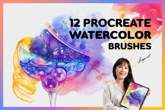 Watercolor Brushes for Procreate: A Brand Designer’s Review for Marketing and Visual Content