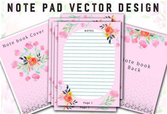 Watercolor Floral Note Pad Design Review