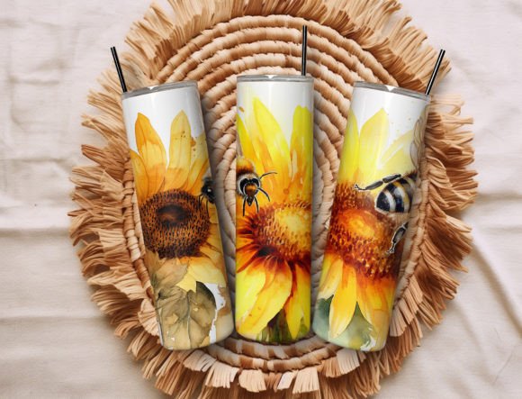 Watercolor Sunflower Bouquets Tumbler: A Craft Designer’s Take on Real-World Use
